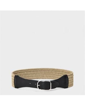 BOSS Clea El Leather Belt - Natural