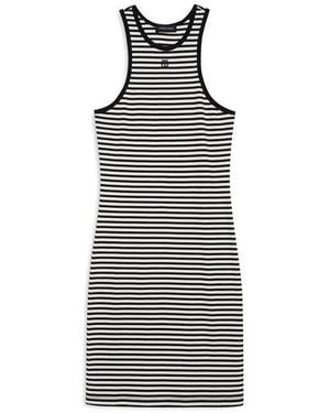 Anine Bing Cole A Line Dress - Blue
