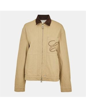 The Couture Club Twist Barn Jacket - Natural