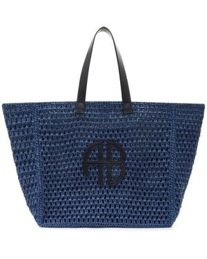 Anine Bing Tote Bag - Blue