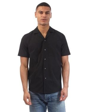 HUGO Ellino Short Sleeve Shirt - Black