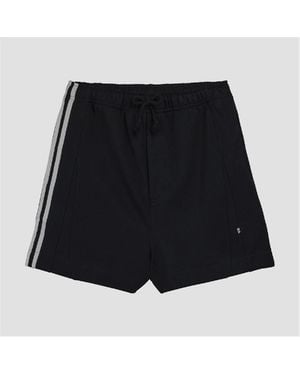 Y-3 French Terry Cutline Shorts - Black