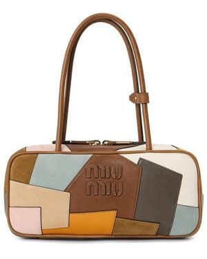 Miu Miu Top Handle Bag - Brown
