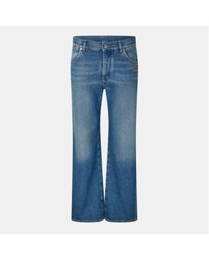 Off-White c/o Virgil Abloh Straight Leg Jeans - Blue
