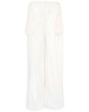 Voranida Tracey Pant Wide Leg Trousers - White