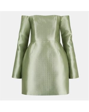 Odd Muse Ultimate Muse Tulip Skirt Mini Dress - Green