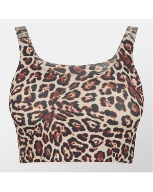 Goldbergh Althea Metallic Medium Impact Sports Bra - Grey