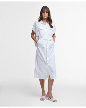 Barbour Harlow Midi Dress - Blue
