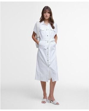 Barbour Harlow Midi Dress - Blue