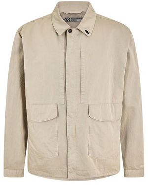 Massimo Osti Studio Gabardine Overshirt - Natural