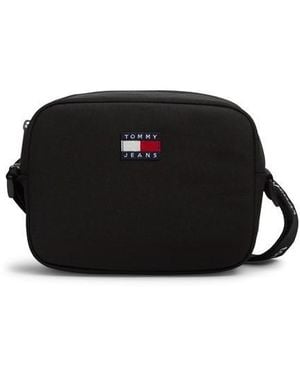 Tommy Hilfiger Ess Daily Cross Logo Crossbody Bag - Black