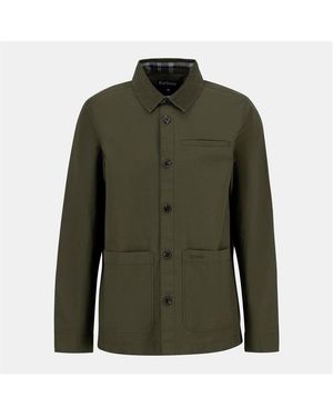 Barbour Cole Tailored Overshirt - Green
