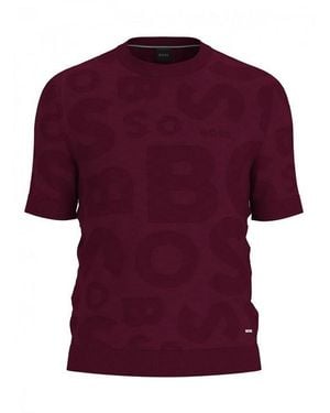 BOSS T-Tartufo 10242187 01 - Purple