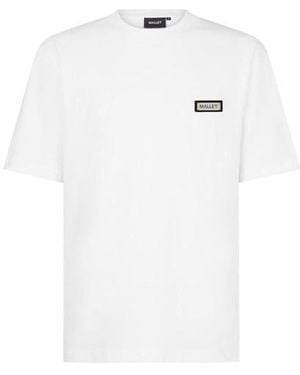 Mallet Plaque Tee - White
