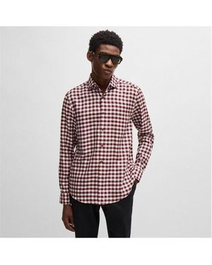 BOSS C-Hal-Spread-C1-223 10262140 0 Oxford Shirt - Red