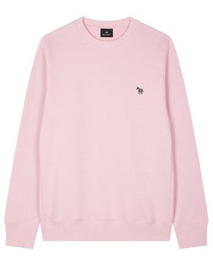 Paul Smith Zebra Crew-Neck Sweatshirt - Pink