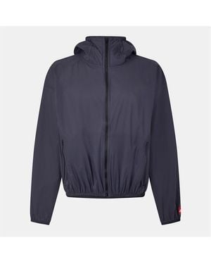 The North Face M Redbox Packable Hooded Wind Jacke - Blue