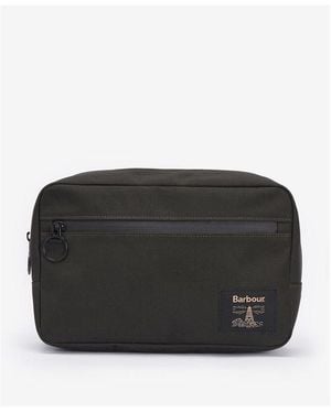 Barbour Field Washbag - Black