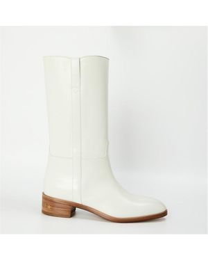 Gucci Knee High Boots - White