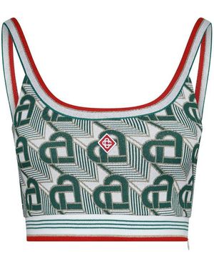 CASABLANCA Casa Heat Monogram C - Blue