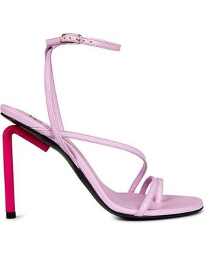 Off-White c/o Virgil Abloh Off Allen 110Mm Strappy Sandals - Pink