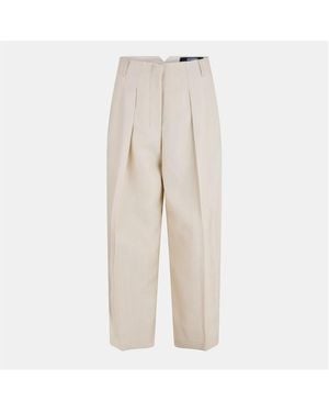 Jacquemus The Ovalo Trousers - Natural