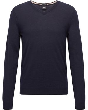 BOSS Melba P Knitted Top - Blue