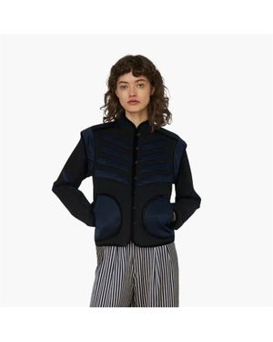 Stella Nova Moon And Star Embroidered Jacket - Blue