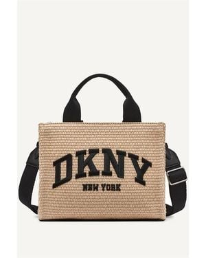DKNY Straw Bag - Metallic