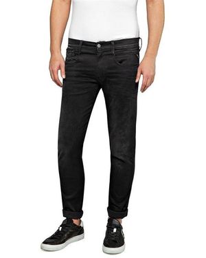 Replay Hyperflex Anbass Slim Jeans - Black
