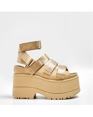 UGG Gldnrise Flatform Sandals - Natural