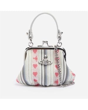 Vivienne Westwood Viv Mini Granny Bg - White