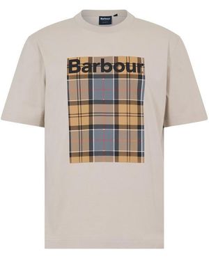 Barbour Oversized T-Shirt - Natural