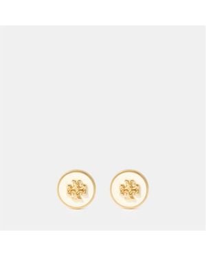 Tory Burch Stud Earrings - Metallic