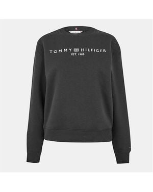 Tommy Hilfiger Pullover Sweatshirt - Black