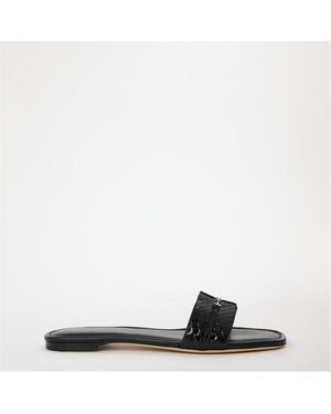 Tom Ford Tf Slide Flat Sandals - Black