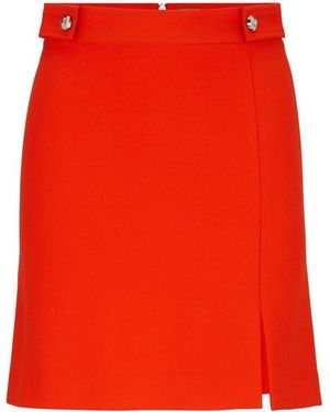 BOSS Vestena Midi Skirt - Red