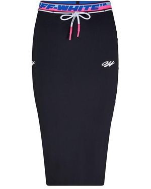 Off-White c/o Virgil Abloh Athleisure Midi Skirt - Blue