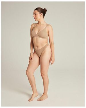 Nudea Easy Does It Bralette Second Skin Stretch - Natural