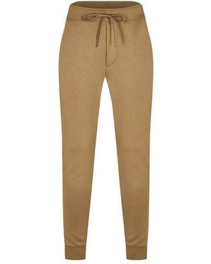 Polo Ralph Lauren Cuffed Logo Tech jogging Bottoms - Natural
