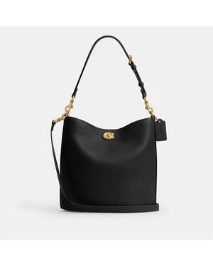 COACH Willow Sftbkt - Black