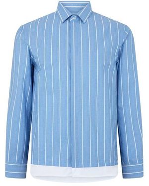 Neil Barrett Double Shirt - Blue