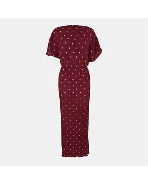 Never Fully Dressed Tilly Long Maxi Dress - Red