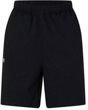 Aape Fleece Jogger Shorts - Black