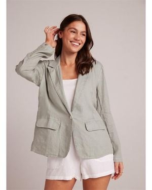 Bella Dahl Easy Lightweight Relaxed Fit Blazer - Grey