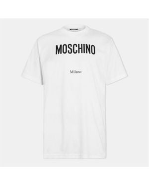 Moschino Milano Tee - White
