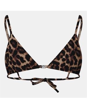 Anine Bing Bellamy Triangle Bikini - Black