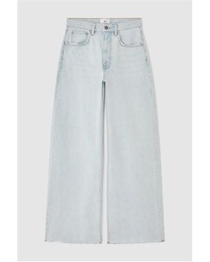 Anine Bing Wide Leg Jeans - Blue