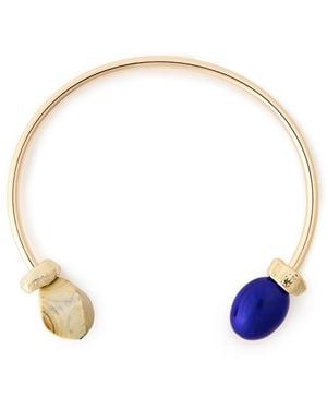 DESIERTO Barra Elemento Choker Necklace - Blue