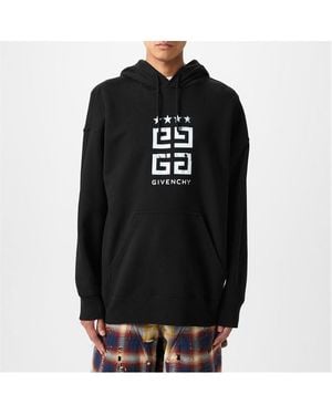 Givenchy 4G Motif Hoodie - Black